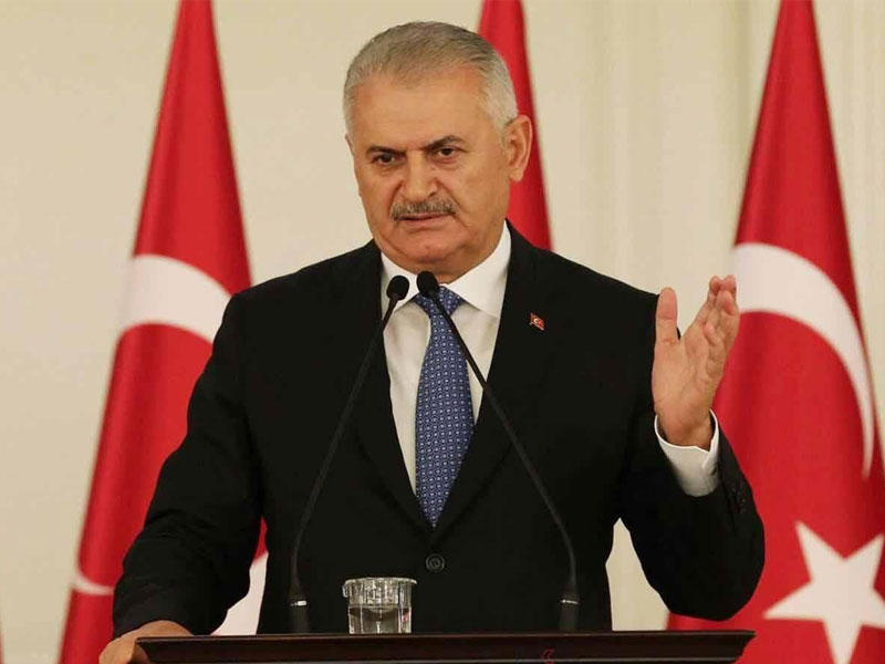  رئيس الوزراء التركي بن علي يلدريم