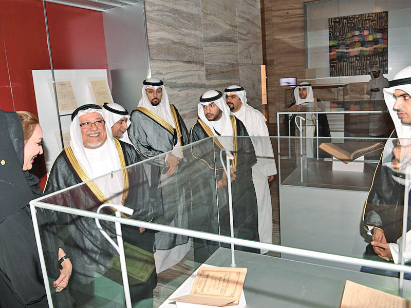 ممثل الأمير في افتتاح مكتبة قطر الوطنية