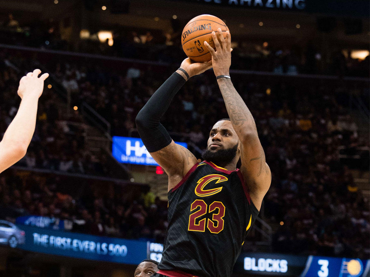 ليبرون جيمس نجم كليفلاند