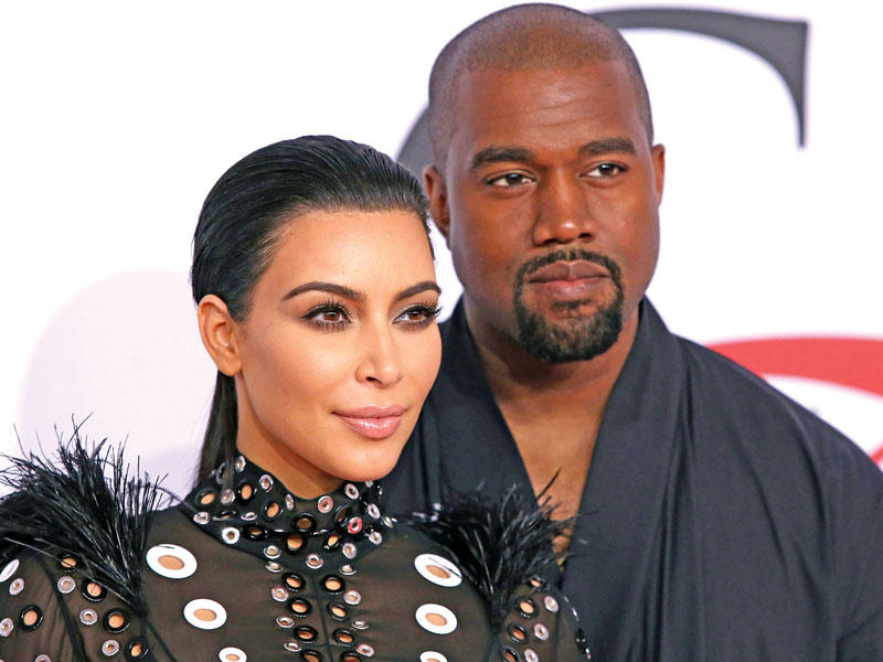 كانيي ويست وكيم كارداشيان