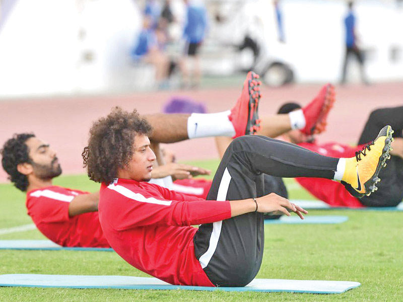 من التدريبات الأخيرة لنادي العين