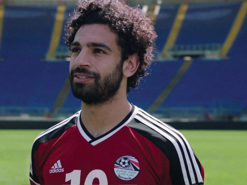 لاعب الكرة المصري في فريق ليفربول الإنكليزي، محمد صلاح