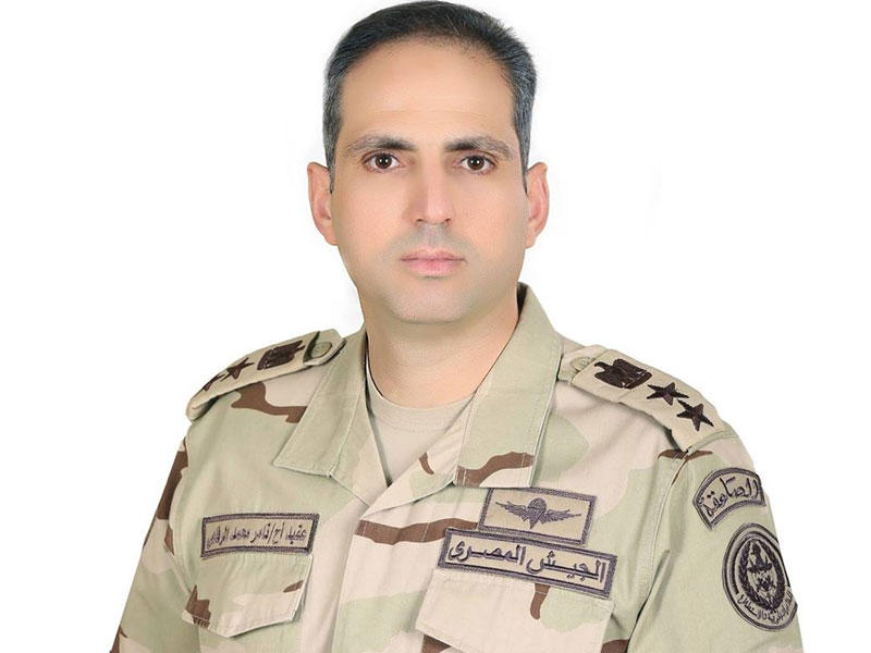 المتحدث العسكري العقيد تامر الرفاعي