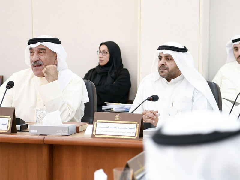 الجبري واليوسف في اجتماع «الميزانيات» أمس