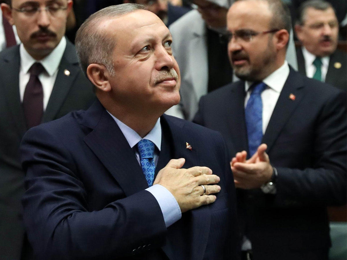 الرئيس التركي رجب طيب إردوغان