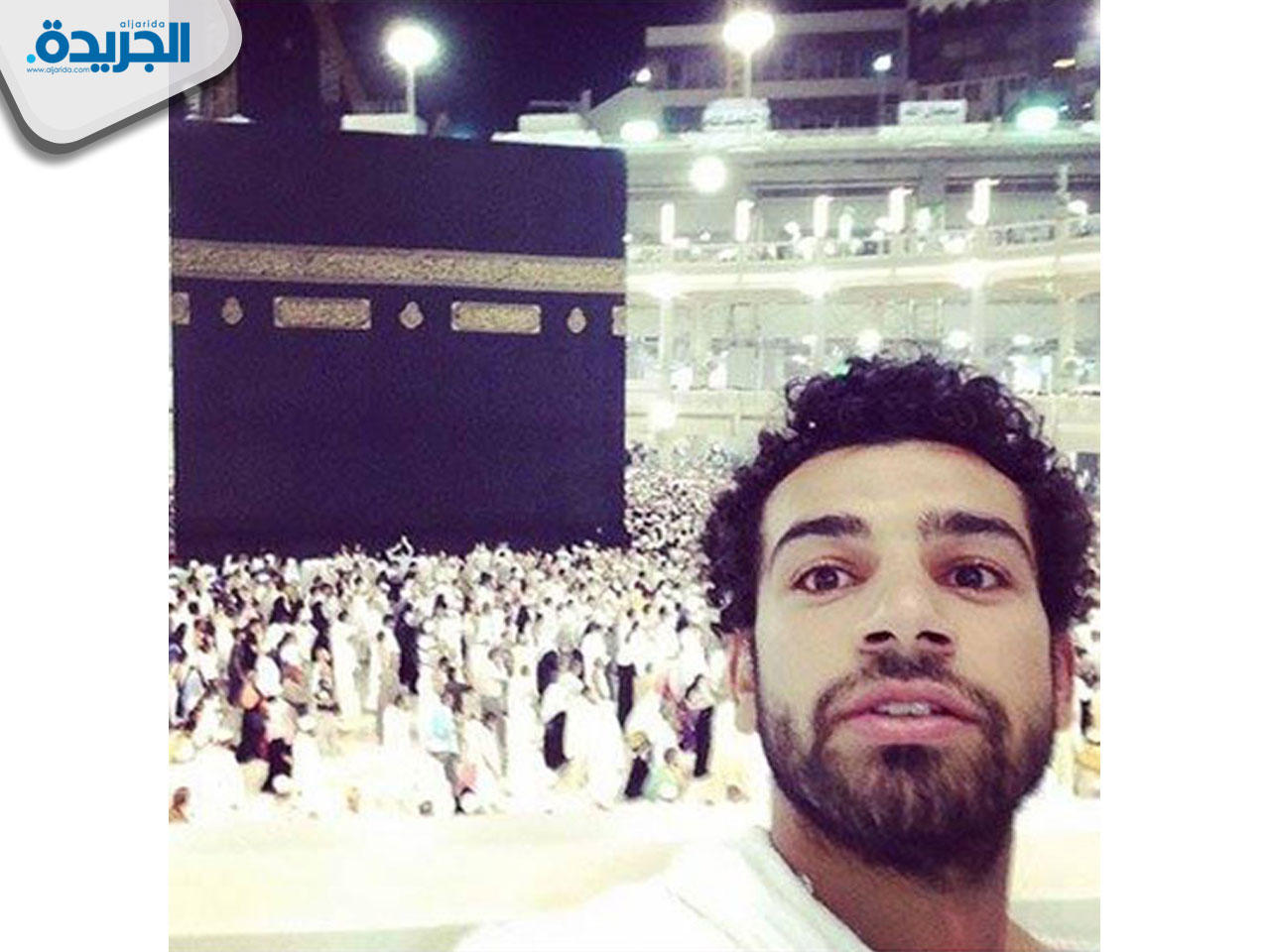 النجم المصري محمد صلاح في زيارة إلى مكة المكرمة (أرشيف)