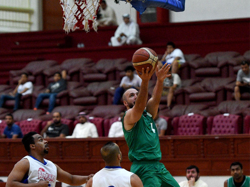 جانب من مباراة العربي والجهراء (تصوير نوفل إبراهيم)