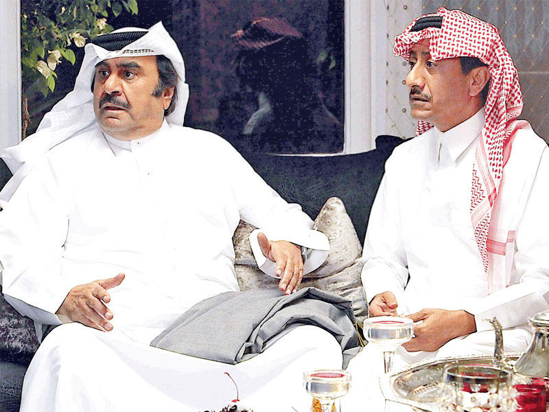 عبدالحسين عبدالرضا مع ناصر القصبي