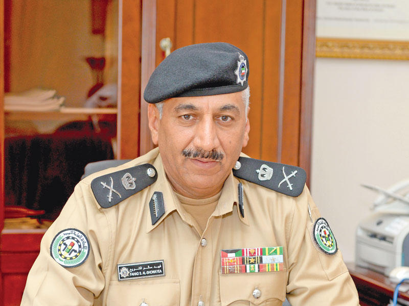 وكيل وزارة الداخلية المساعد لشؤون المرور بالإنابة اللواء فهد الشويع