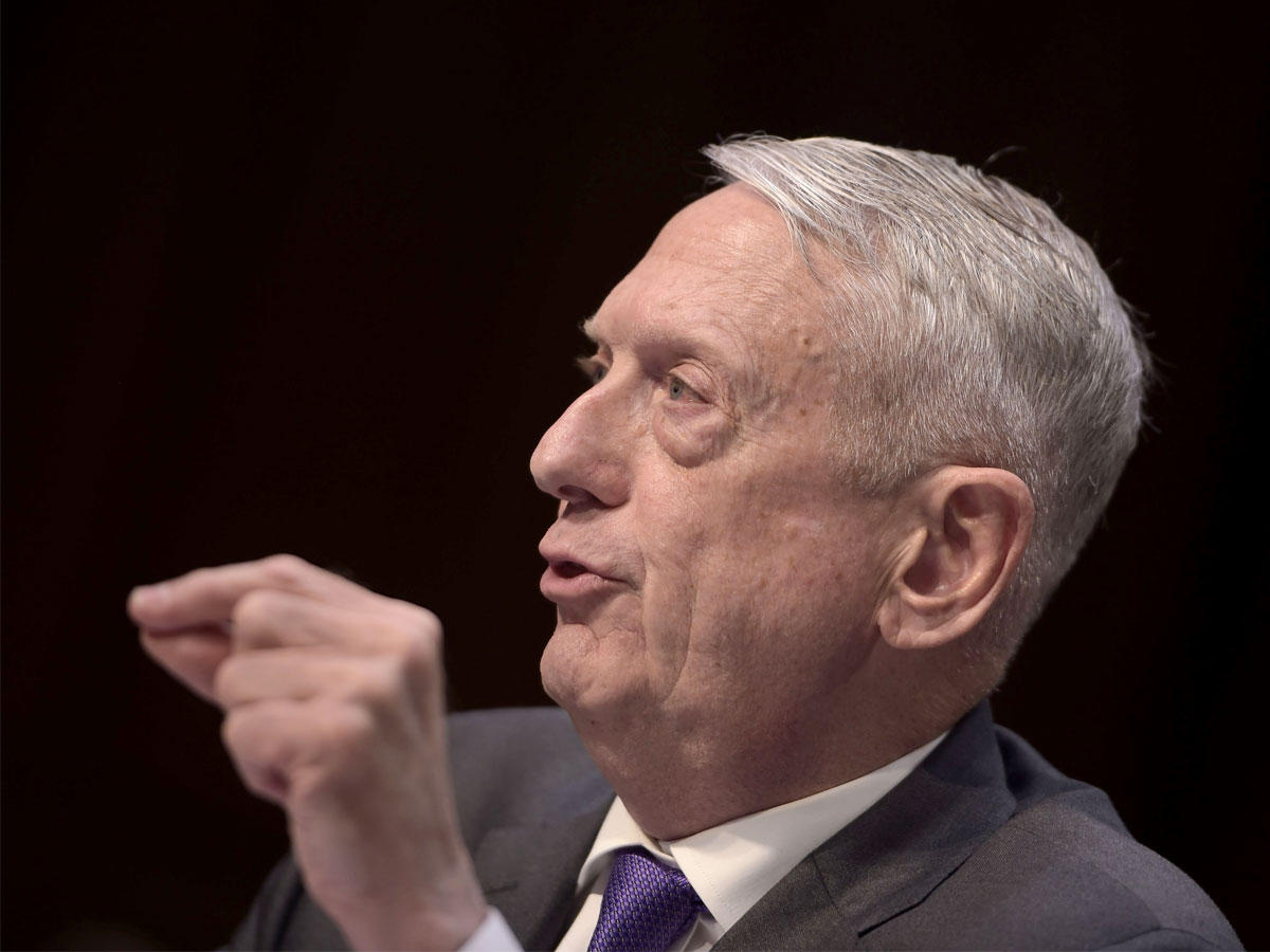 وزير الدفاع الأميركي جيمس ماتيس