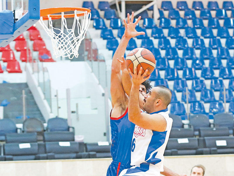 هجمة للجهراء تحت سلة الشباب