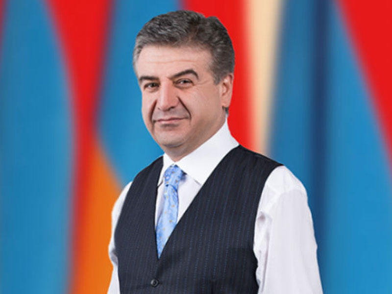رئيس الوزراء في أرمينيا كارين كارابتيان