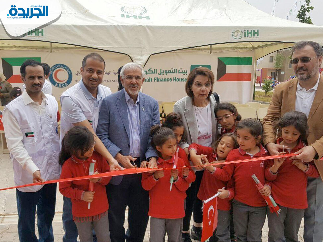 الساير يفتتح مشروع دار لليتيمات السوريات