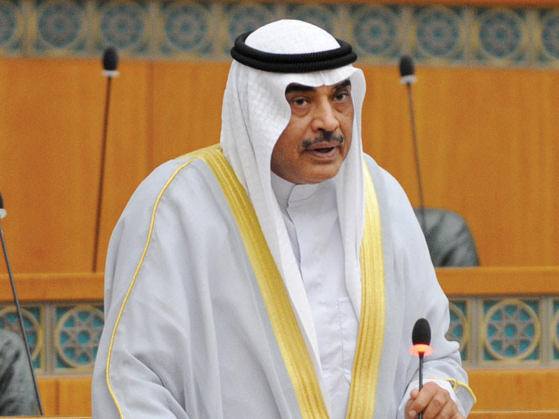 نائب رئيس مجلس الوزراء وزير الخارجية الشيخ صباح الخالد