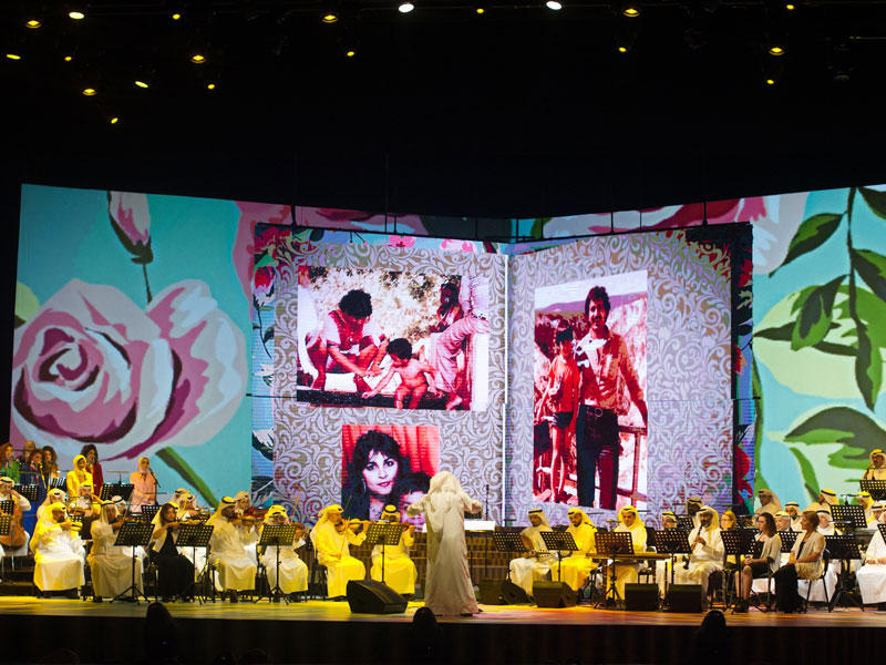 جانب من عرض الثمانينيات 