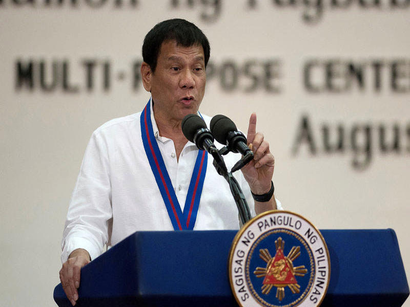  الرئيس الفلبيني رودريغو دوتيرتي