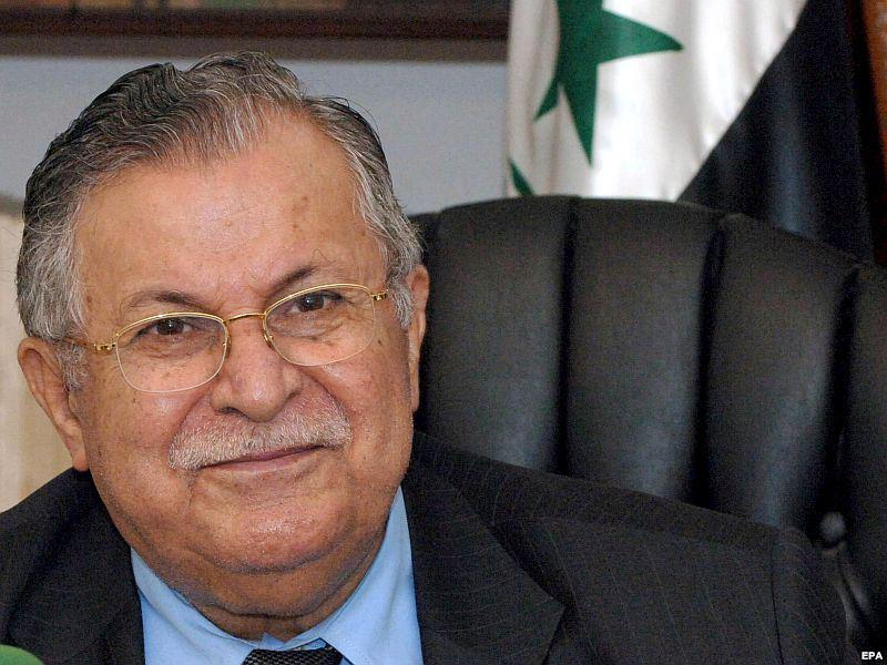  الرئيس السابق جلال طالباني