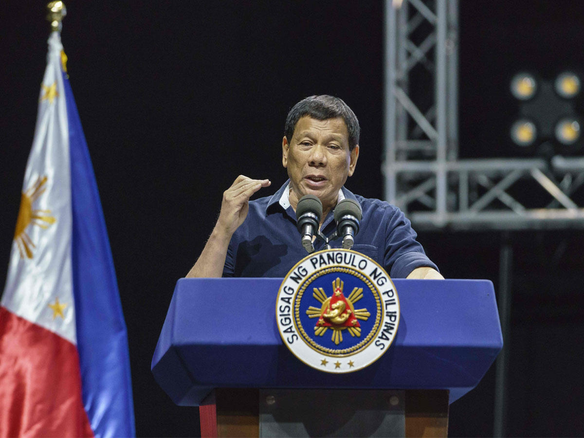 الرئيس الفلبيني رودريغو دوتيرتي