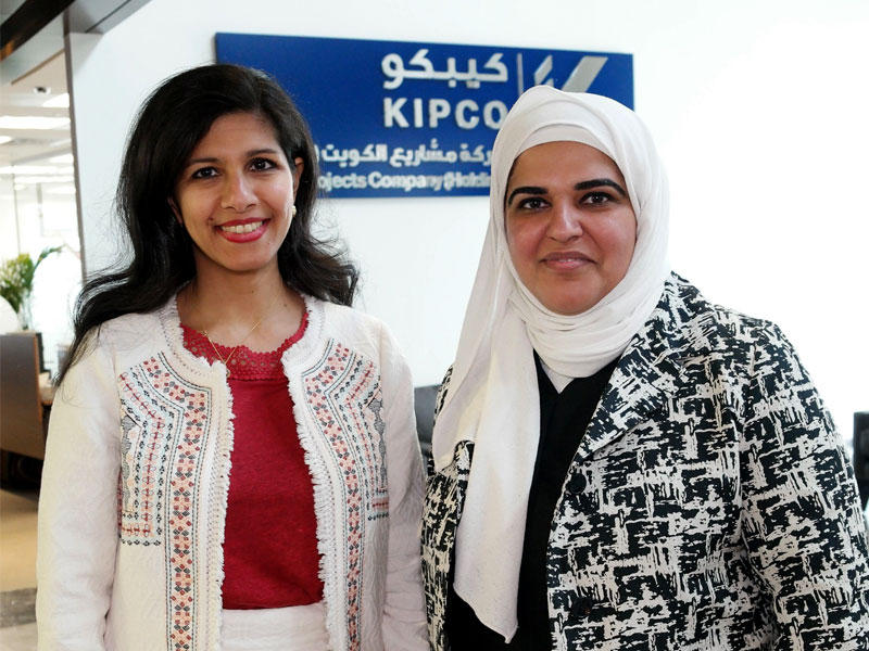 بسمة القصير وإيمان العوضي