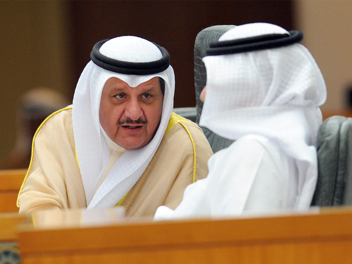 الكندري خلال الجلسة