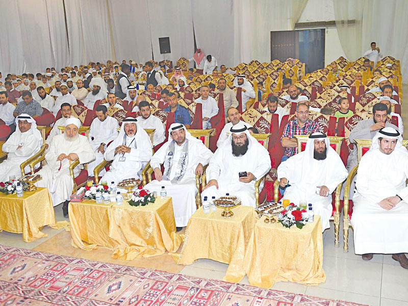 جانب من الحضور والمشاركين في حفل التخريج