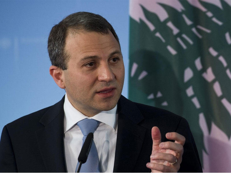 وزير الخارجية جبران باسيل