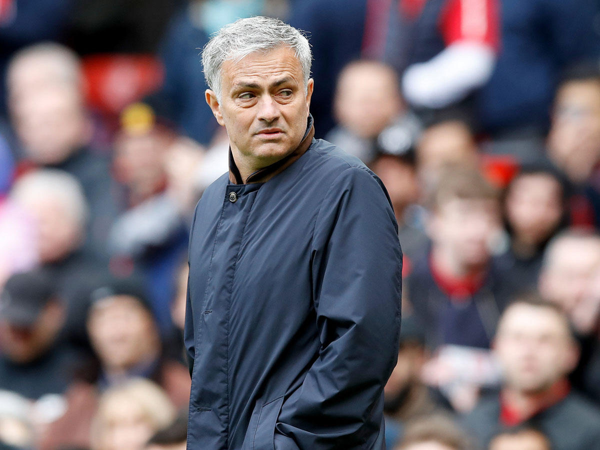 البرتغالي جوزيه مورينيو مدرب مانشستر يونايتد