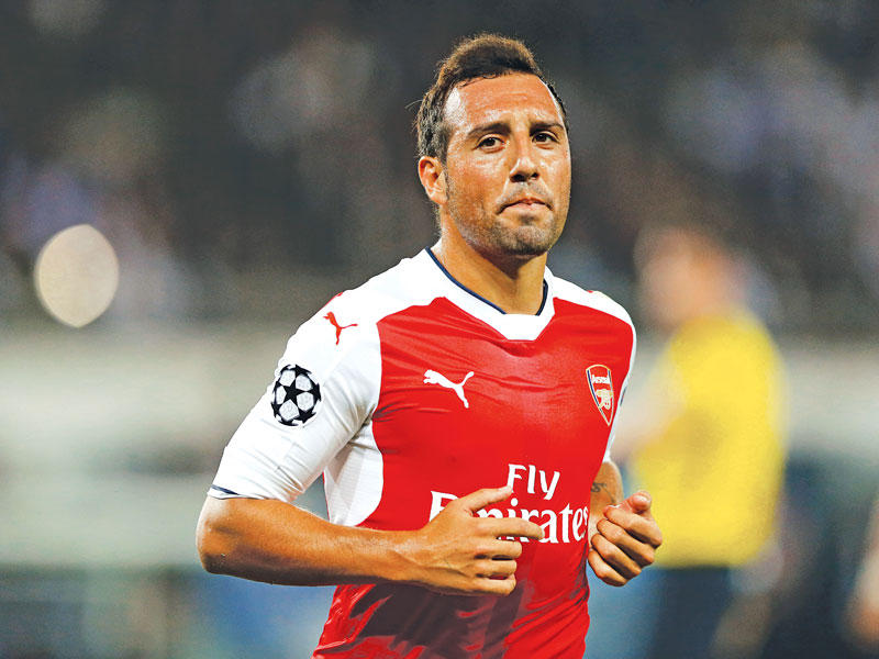  سانتي كازورلا لاعب أرسنال