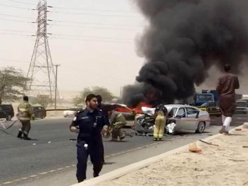 جانب من الحادث