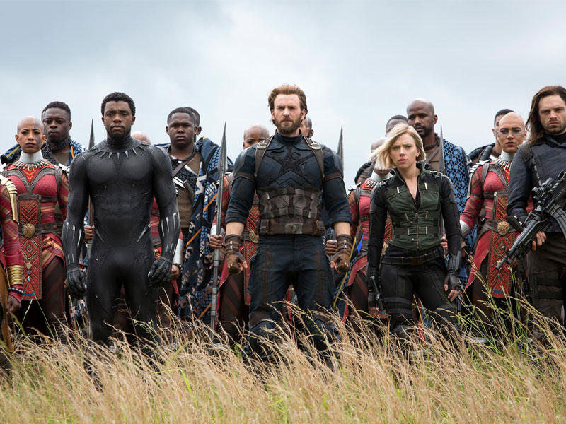 لقطة من «أفنجرز: إنفينيتي وور»