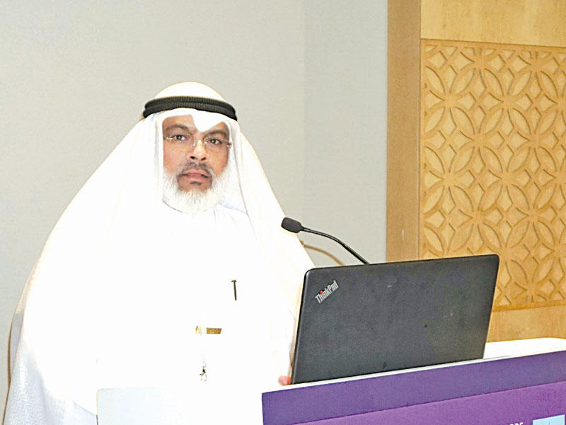 الصرعاوي متحدثا في المؤتمر العالمي للتدقيق