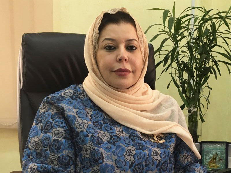 مديرة إدارة خدمات المختبرات الطبية في وزارة الصحة د. دعاء الخالدي