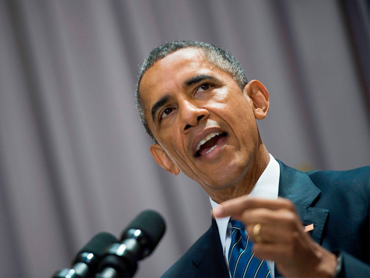 الرئيس الاميركي الديمقراطي السابق باراك اوباما