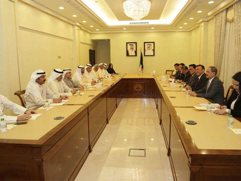 جانب من الاجتماع الكويتي الفلبيني