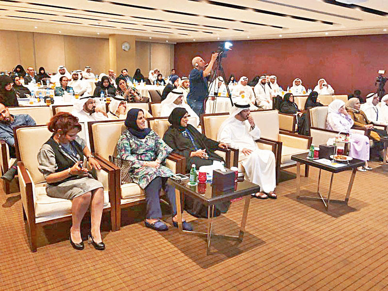  جانب من ختام الملتقى الخيري