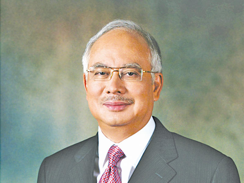  رئيس الوزراء الماليزي السابق نجيب رزاق