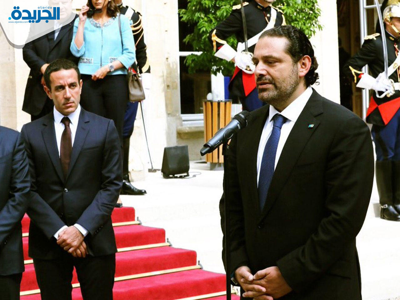 نادر وسعد الحريري في مناسبة سابقة