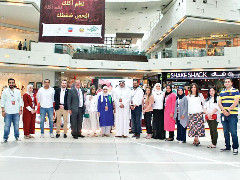 جانب من المشاركين في اليوم التوعوي