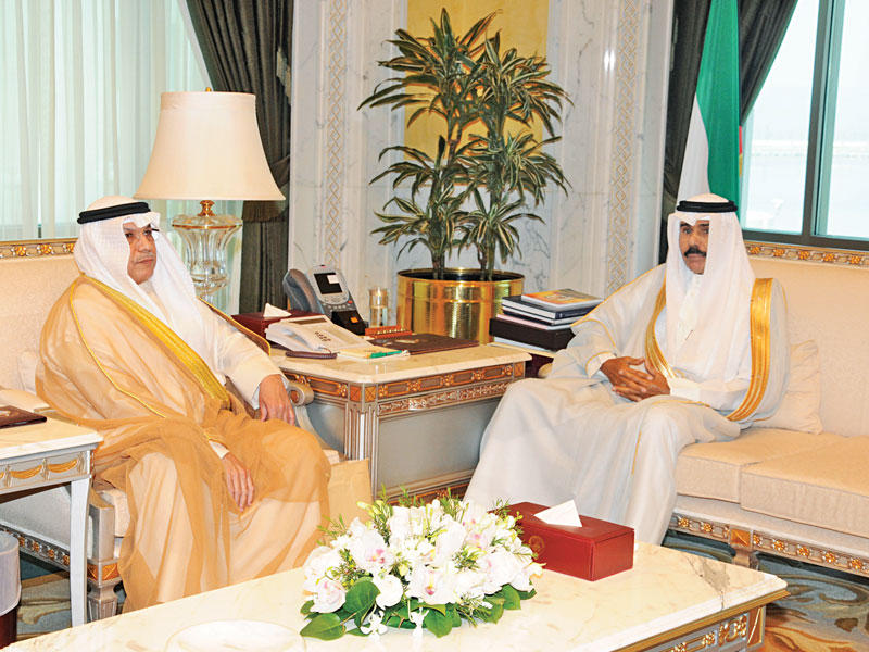 نائب الأمير مستقبلاً الجراح