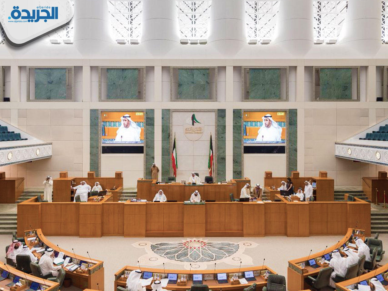 جانب من جلسة اليوم