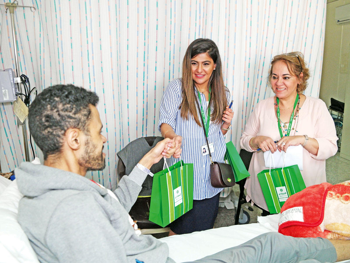 جانب من الزيارة