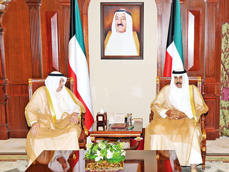 ولي العهد مستقبلاً الجراح أمس