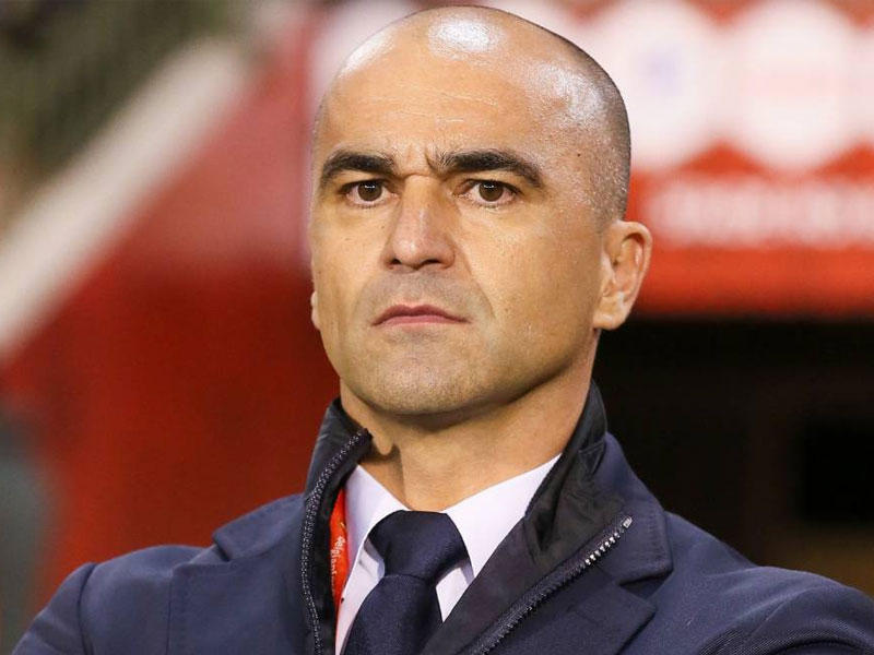  مدرب المنتخب البلجيكي لكرة القدم الإسباني روبرتو مارتينيز