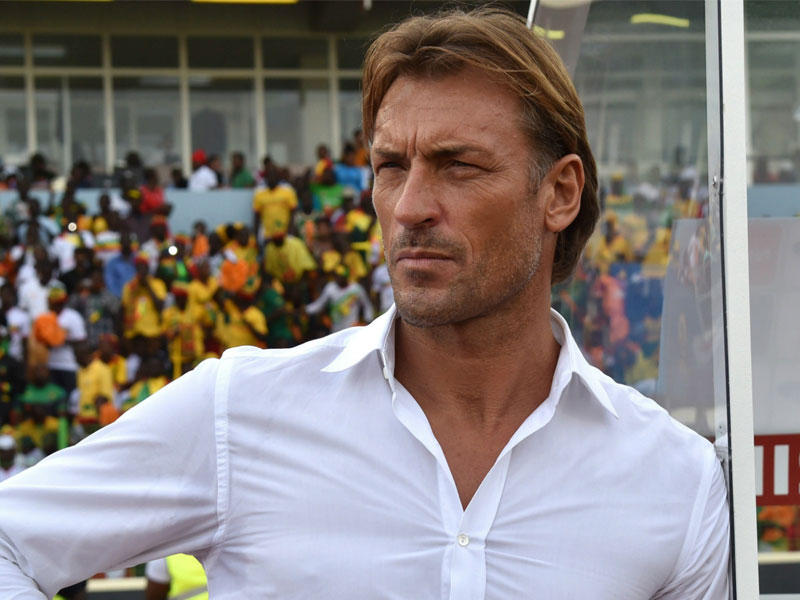  المدرب الفرنسي للمنتخب المغربي لكرة القدم هيرفيه رونار