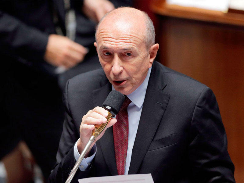 وزير الداخلية الفرنسي جيرار كولومب