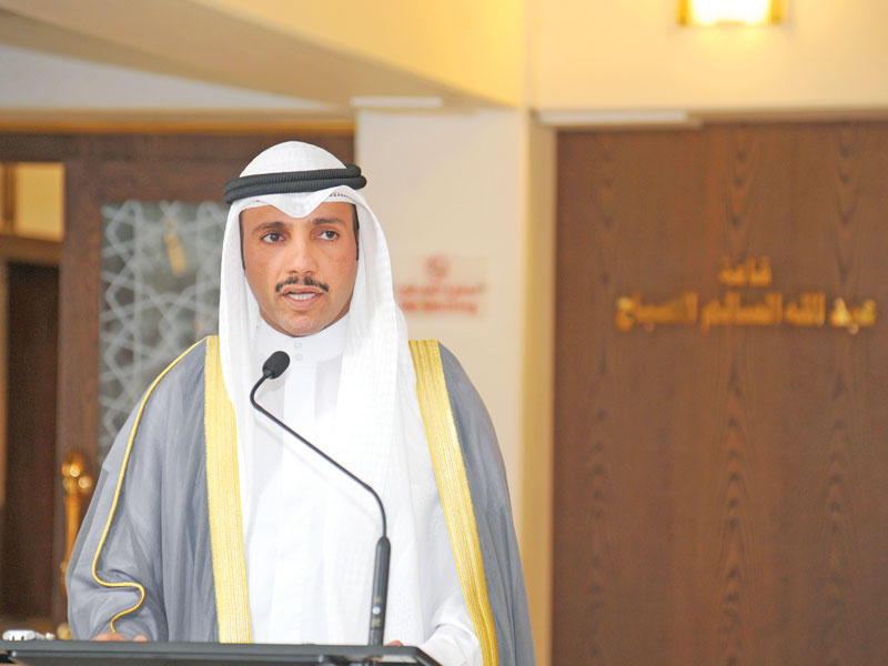 رئيس مجلس الامة مرزوق الغانم 