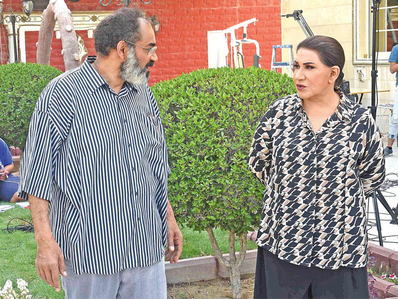 سعاد عبد الله وجمال الردهان في «عبرة شارع»