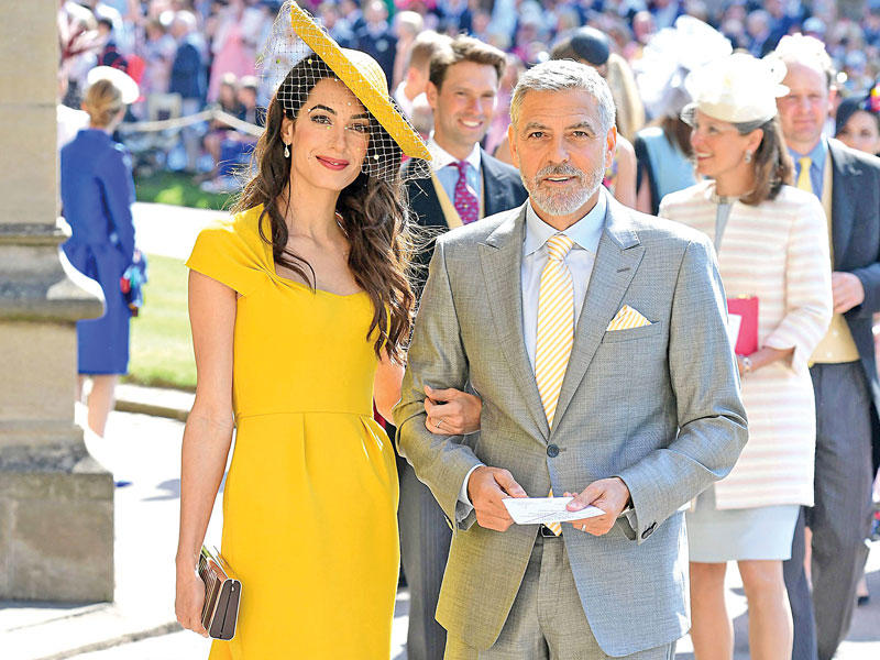 جورج كلوني وأمل علم الدين 