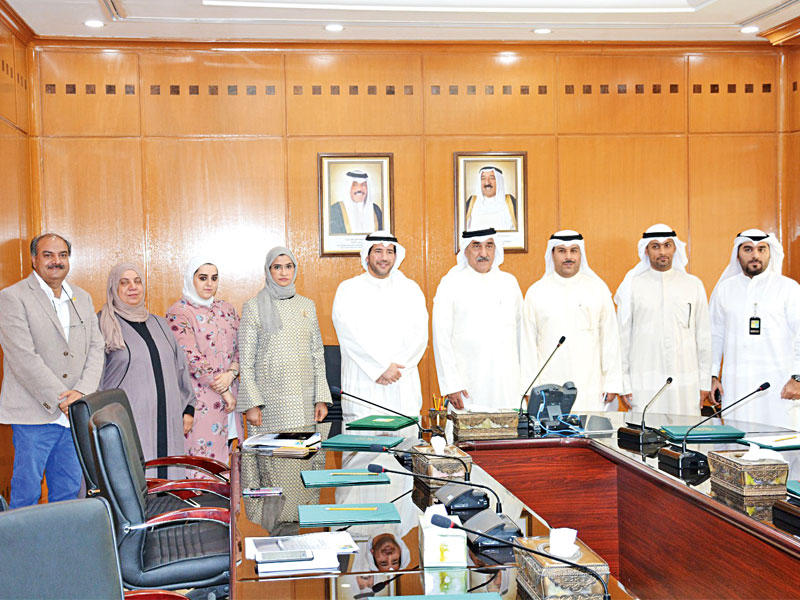 جانب من لقاء توقيع الاتفاقية