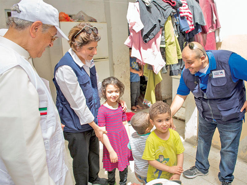 فريق الوطني خلال الحملة